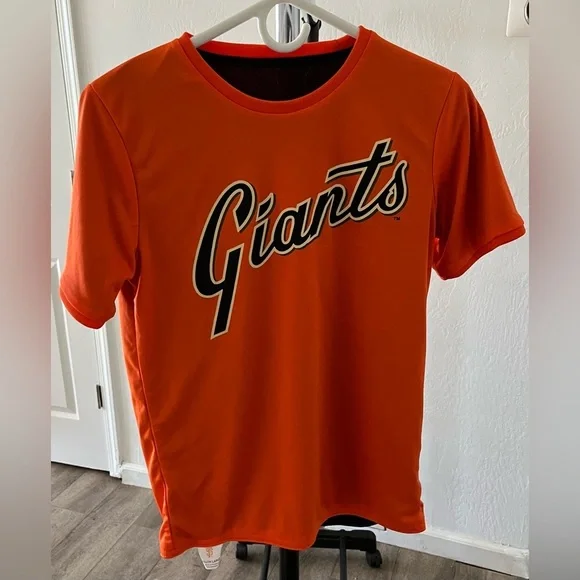 MLB Giants Reversible Youth Jersey Shirt size Large - Picture 3 of 6